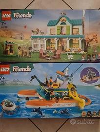 LEGO FRIENDS 41730 CASA AUTUMN+41734 CATAMARANO