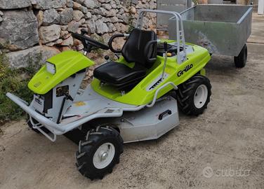Trattorino da giardino grillo climber 7.15
