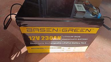 Batteria litio 12V 280AH camper nautica