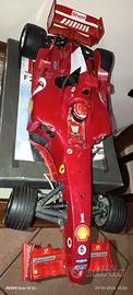 modellino ferrari f2004 shumacher