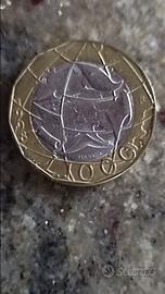 Moneta da LIRE 1000 1998 Italia bimetallica