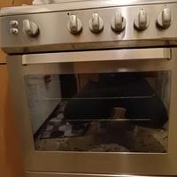 Cucina a gas 4 fuochi inox