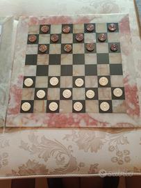 Scacchiera in onice
