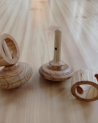 TROTTOLA IN LEGNO 