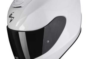 Casco integrale Scorpion exo 391 bianco lucido