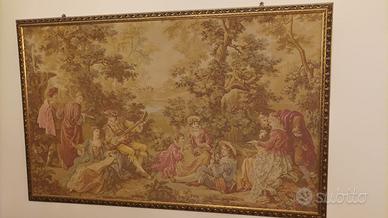 Arazzo anni 60 vintage soggetto bucolico