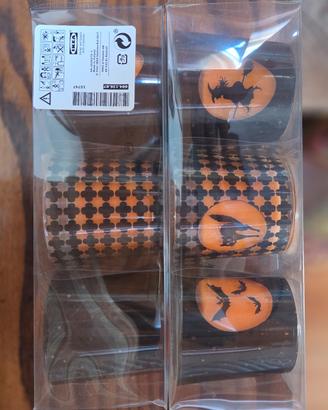 set di 6 candele tema Halloween