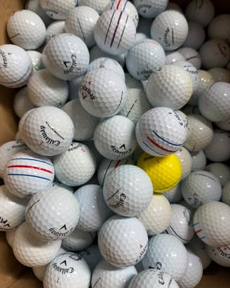 100 Palline golf Callaway erc soft/chrome soft/