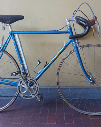 Bici bicicletta da corsa colnago sport blu
