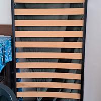 Materasso e branda a doghe