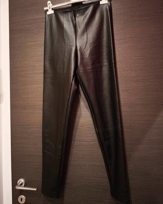 leggins nero ecopelle Tezenis felpati