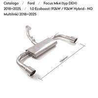 Scarico Ragazzon Focus MK4