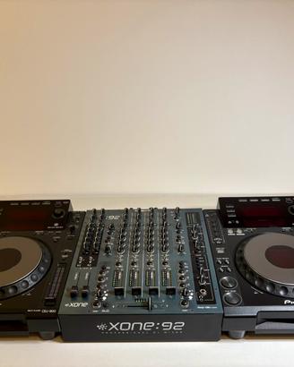 ALLEN HEAT XONE 92+ 2 PIONEER CDJ 900