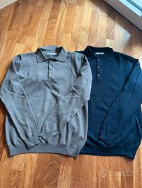 Polo a maniche lunghe sorbino tg S