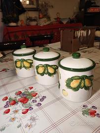Barattoli in ceramica 