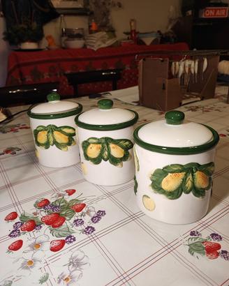 Barattoli in ceramica 