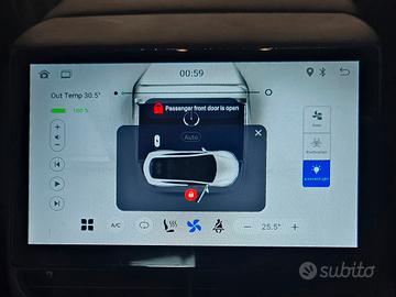 Monitor posteriore Tesla model 3, model y