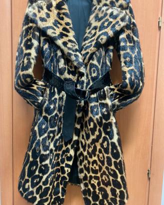 Cappotto di pelliccia Murmel stampato a pelo corto