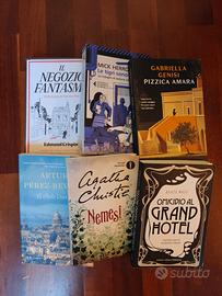 Lotto libri gialli Genisi Crispin Maly Pere