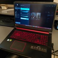 PC portatile Acer Nitro 17" gaming RTX