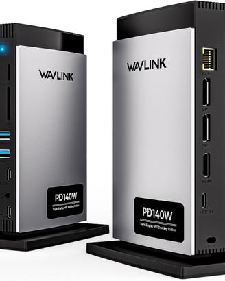 Docking Station USB C 125W di Ricarica per Laptop,