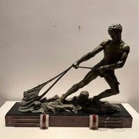 Art deco bronzo del 1930