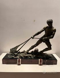 Art deco bronzo del 1930