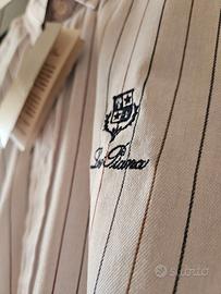 Camicia Loro Piana in denim di cotone White