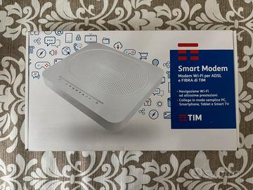 Modem TIM Smart Modem Fibra/ADSL completo