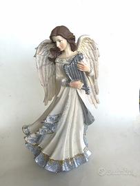 Statuetta angelo natalizio