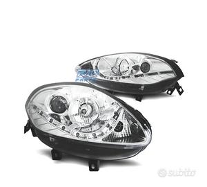 FARI PER FIAT BRAVO 2007 - LUCE DIURNA FONDO CROMA