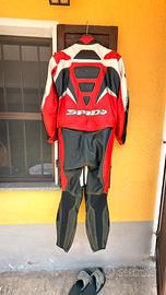 Tuta moto  Spidi in pelle