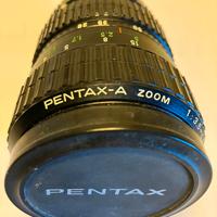 Obbiettivo  Pentax macchina fotografica analogica