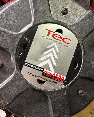 Cassa Tec da 38”