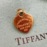 TIFFANY PENDENTE HEART TAG CIONDOLO CUORE