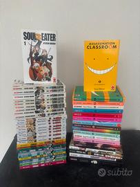 Manga Lotto 47 volumi Soul Eater, Conan, Assassina