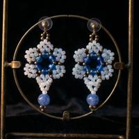 Orecchini Artigianali Vintage Bohémien Quarzo