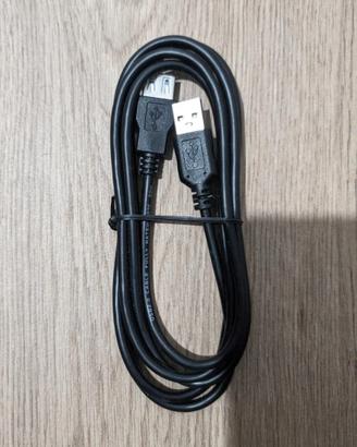 Cavo prolunga USB-A M/F 1m nero nuovo