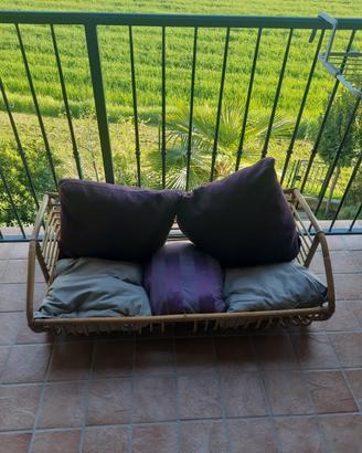 struttura  in vimini 