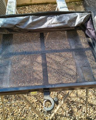 piatto per panchetto da pesca 