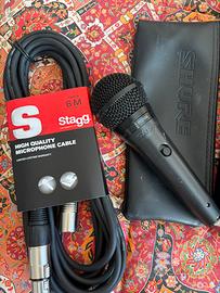 Shure PGA58 + mixer yamaha MG82cx BUNDLE