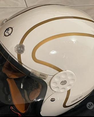 Casco bianco donna nuovo  mai usato taglia L