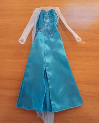 Vestito bambola Elsa Frozen