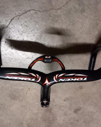 Manubrio in carbonio