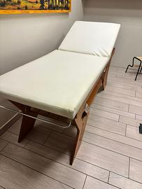 Lettino estetico professionale in legno