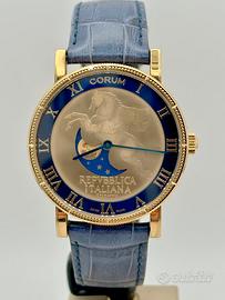 CORUM Lunar Pegasus Blue & Gold