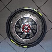 Fantic 125 sm '23 : forcella cerchio pompa pedale 