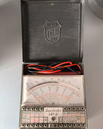 Multimetro analogico ICE  Supertester 680 G