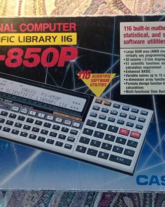 Casio FX-850P – Pocket Computer BASIC vintage