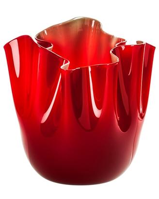 Vaso venini fazzoletto grande nuovo ed imballato